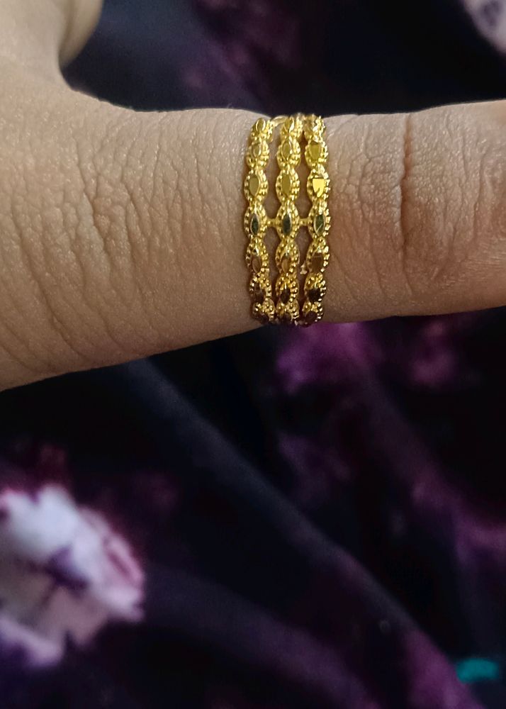 New Gold Plated Ring