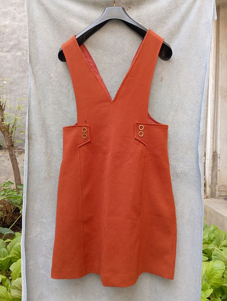 Dungaree Winter Dress