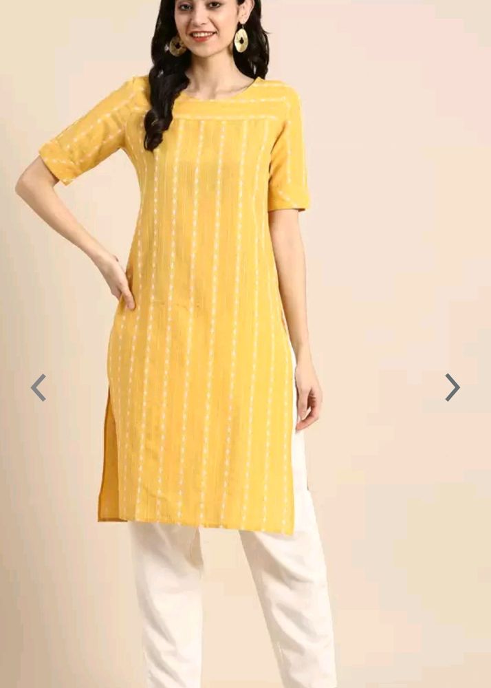 Yellow Kurti