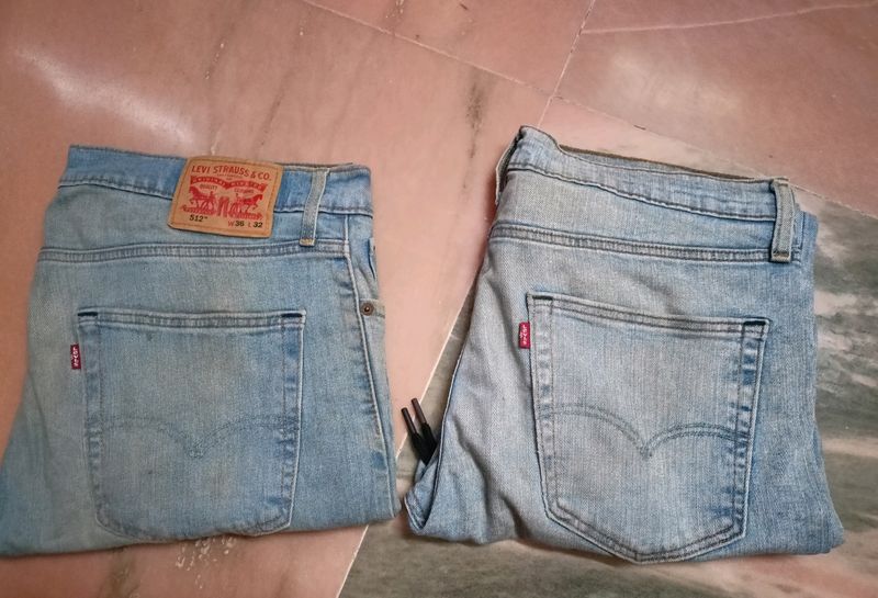 2 Levi's Jeans For Men