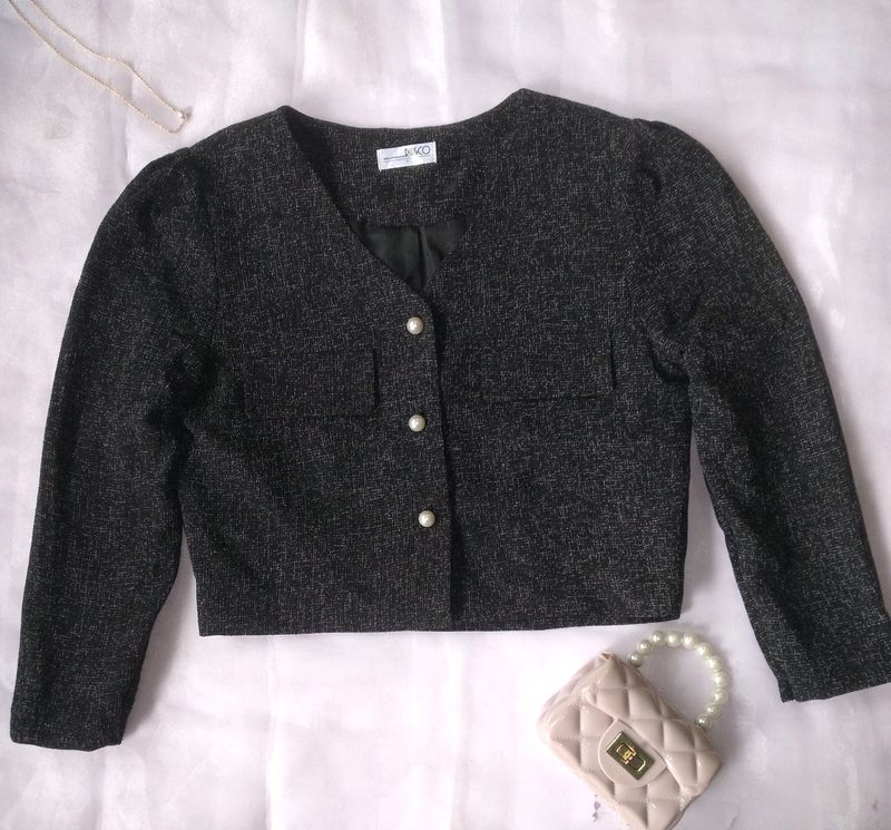 Women Vintage Tweed Jacket🖤