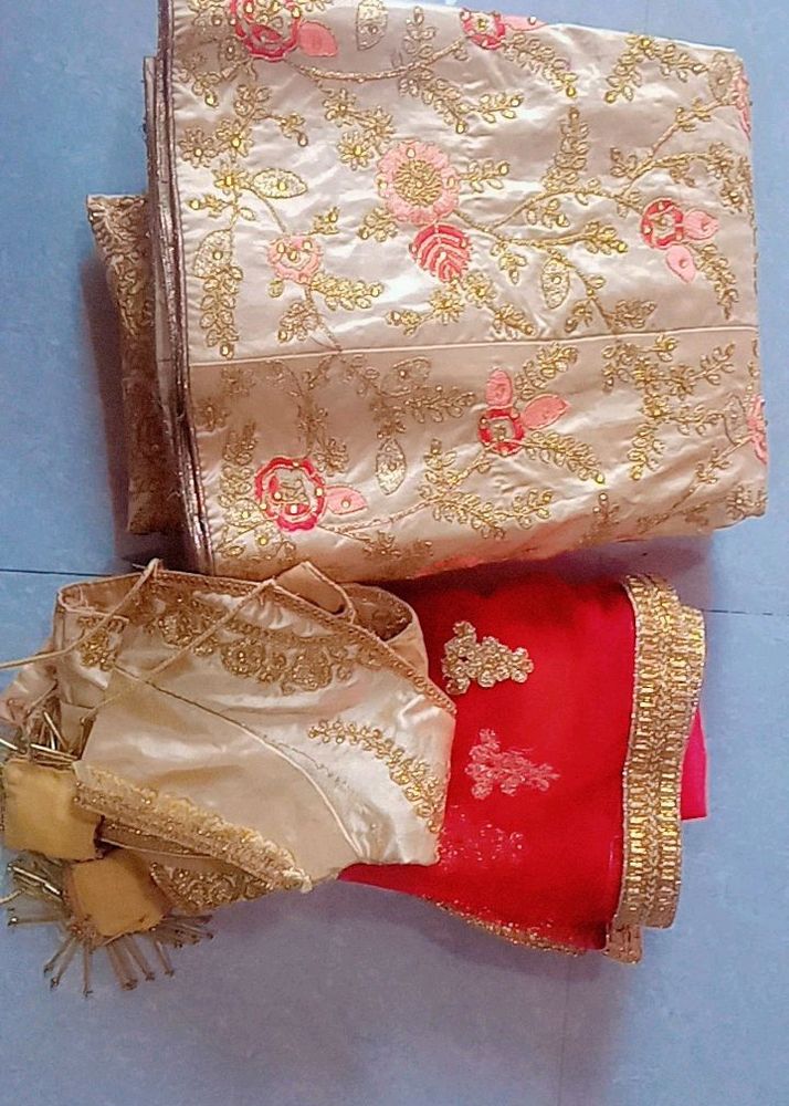 Golden Lehenga For Wedding