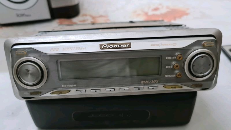 Pioneer car stereo system