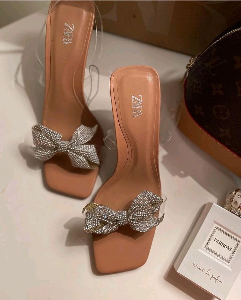 Zara Bow Heel