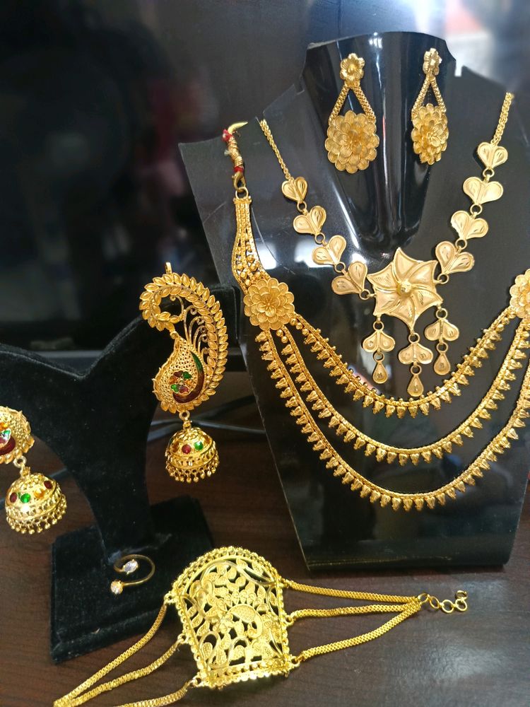 Combo Of Gold Plated Jewellery