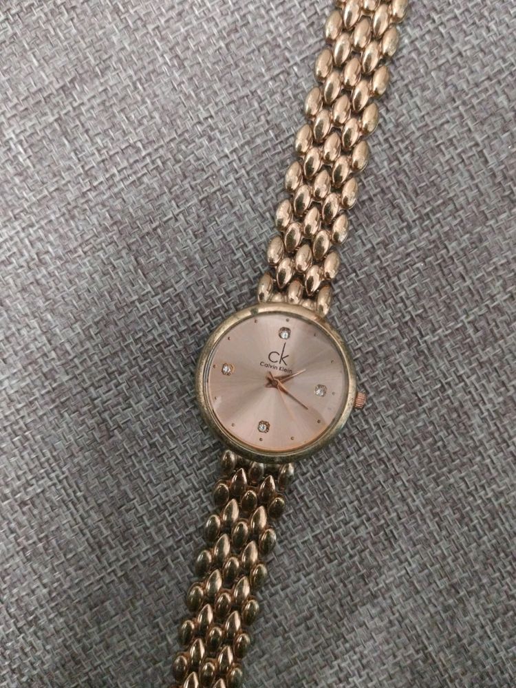 Rose Gold Watch