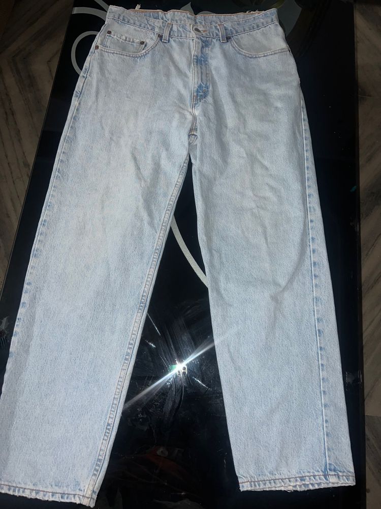 Original Levis High Waisted Straight Fit Jeans