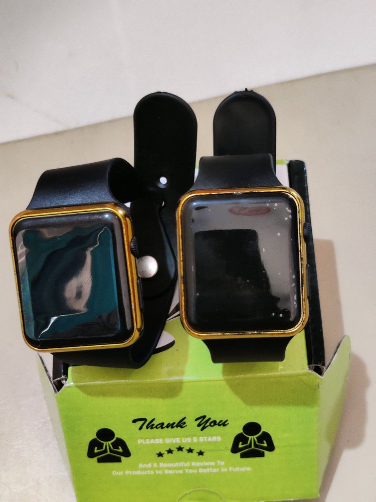 2 Digital Watch & Phone Stand