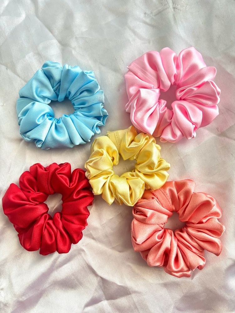 Satin Scrunchies