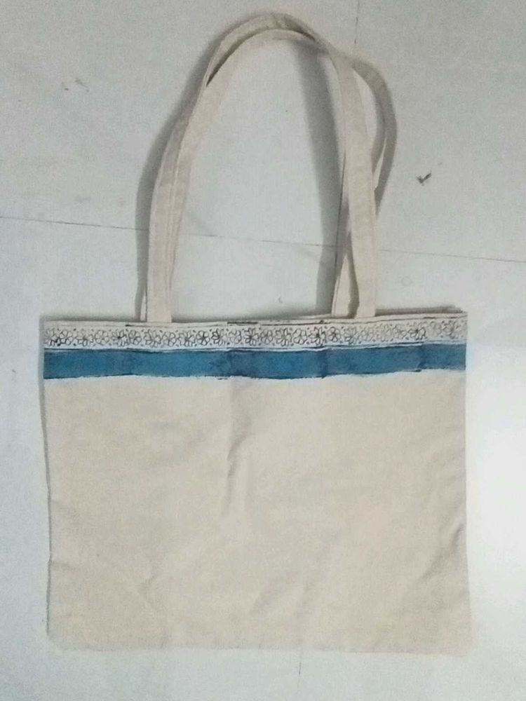 Indigo Print Tote Bag