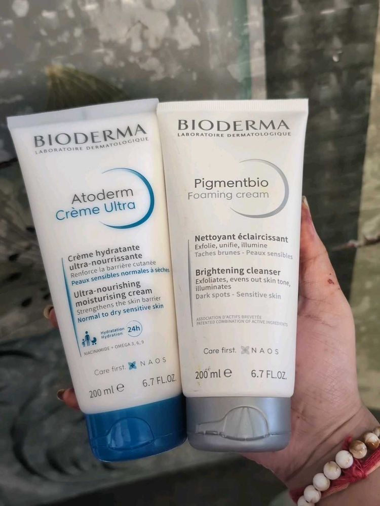 Combo Of Foaming Cream And Atoderm