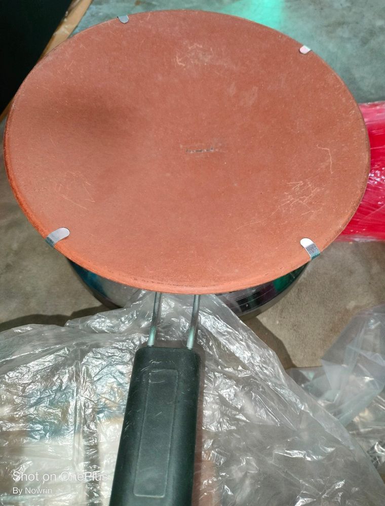 Clay /Mitti Tawa+ Knife Combo