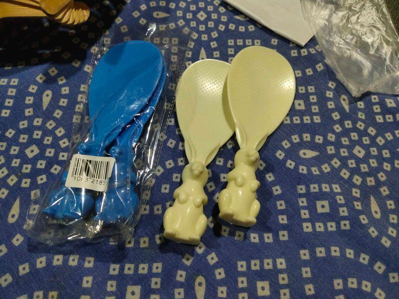 Imported Set Of 2 Ricespoons