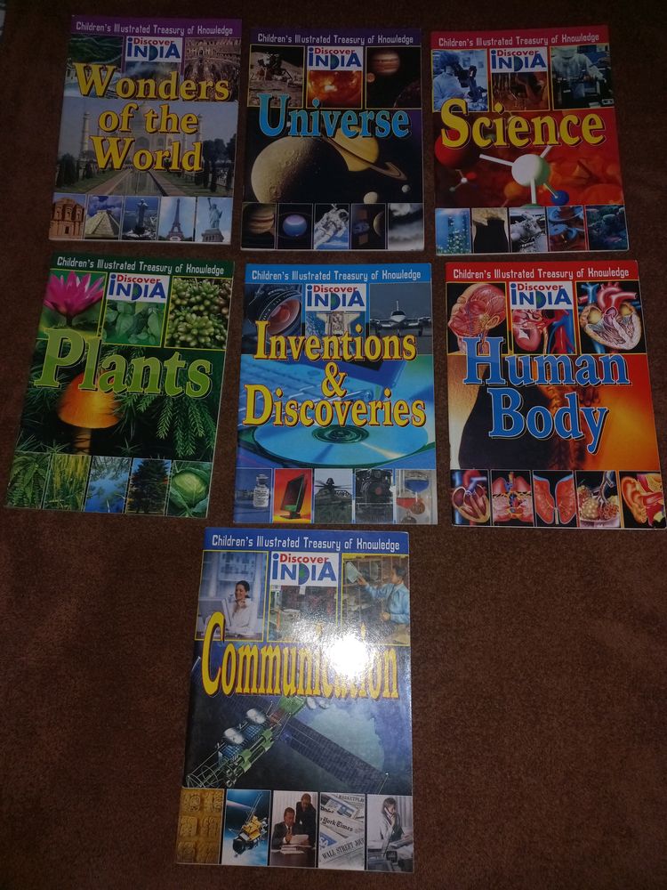 7 BOOK SET FOR SALE