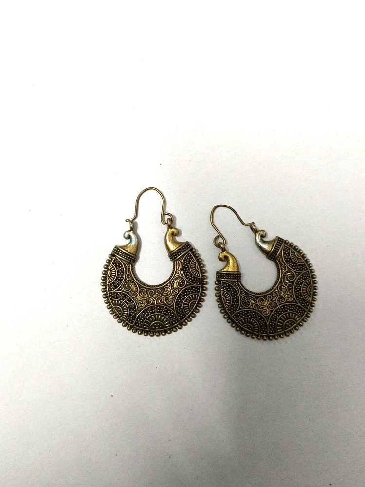 Black Boho Earrings