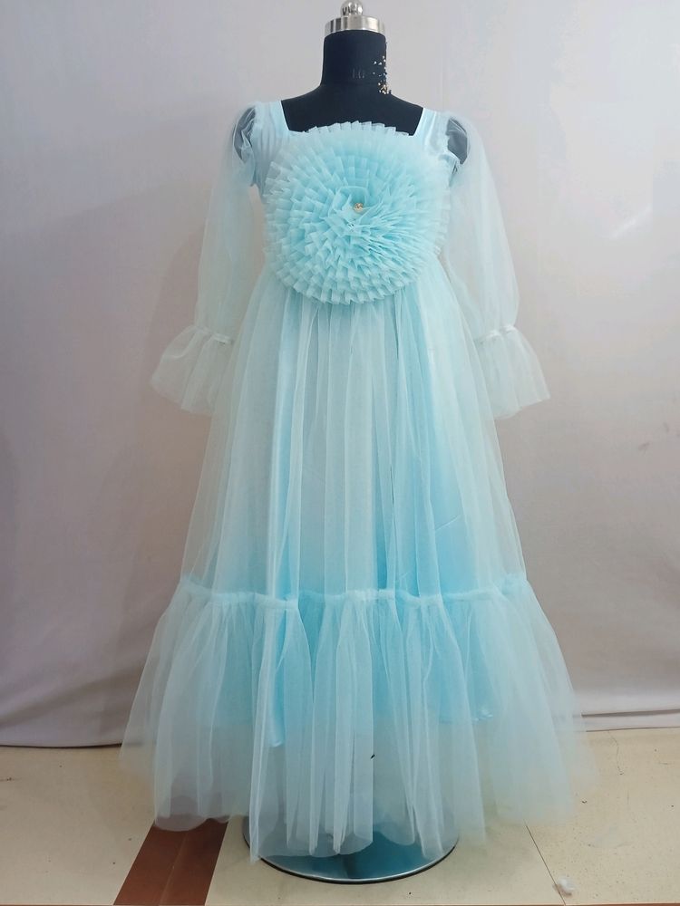 Gown 3d Flower