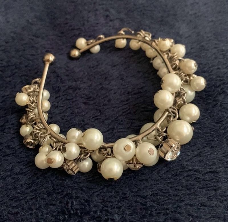 Designer Pearl and AD bracelet