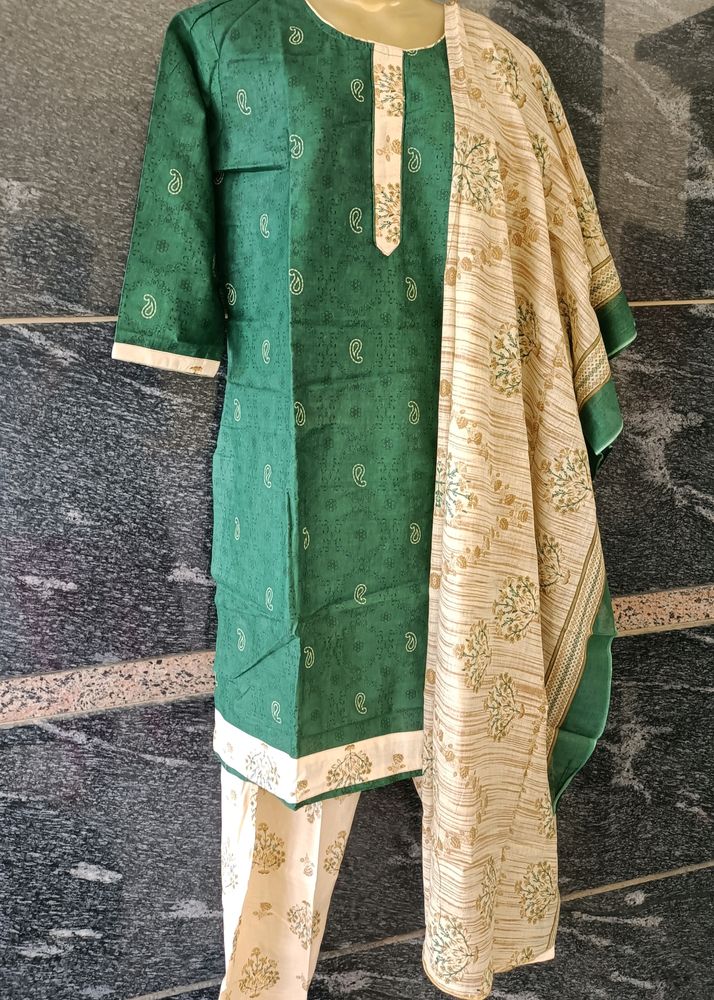 Readymade Cotton Suit Full Set