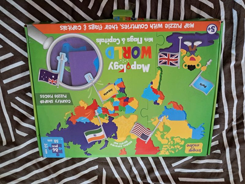 Educational Toy Map Puzzle