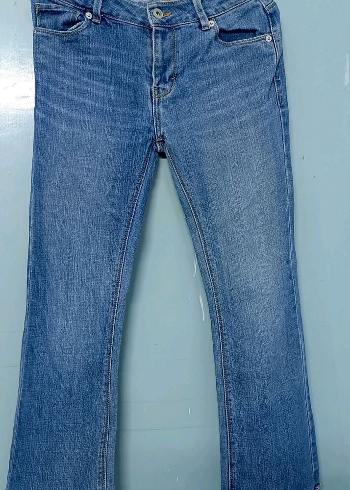 Bootcut Mid Waist Jeans