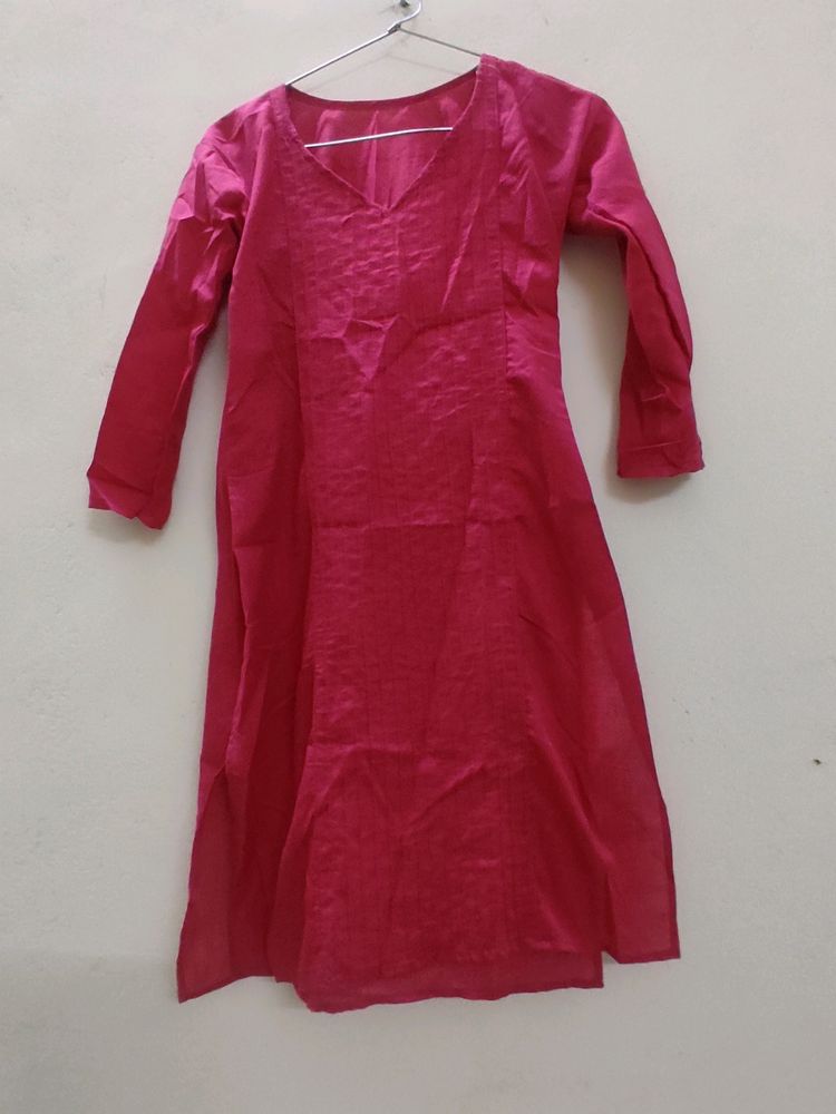 Pink Kurti