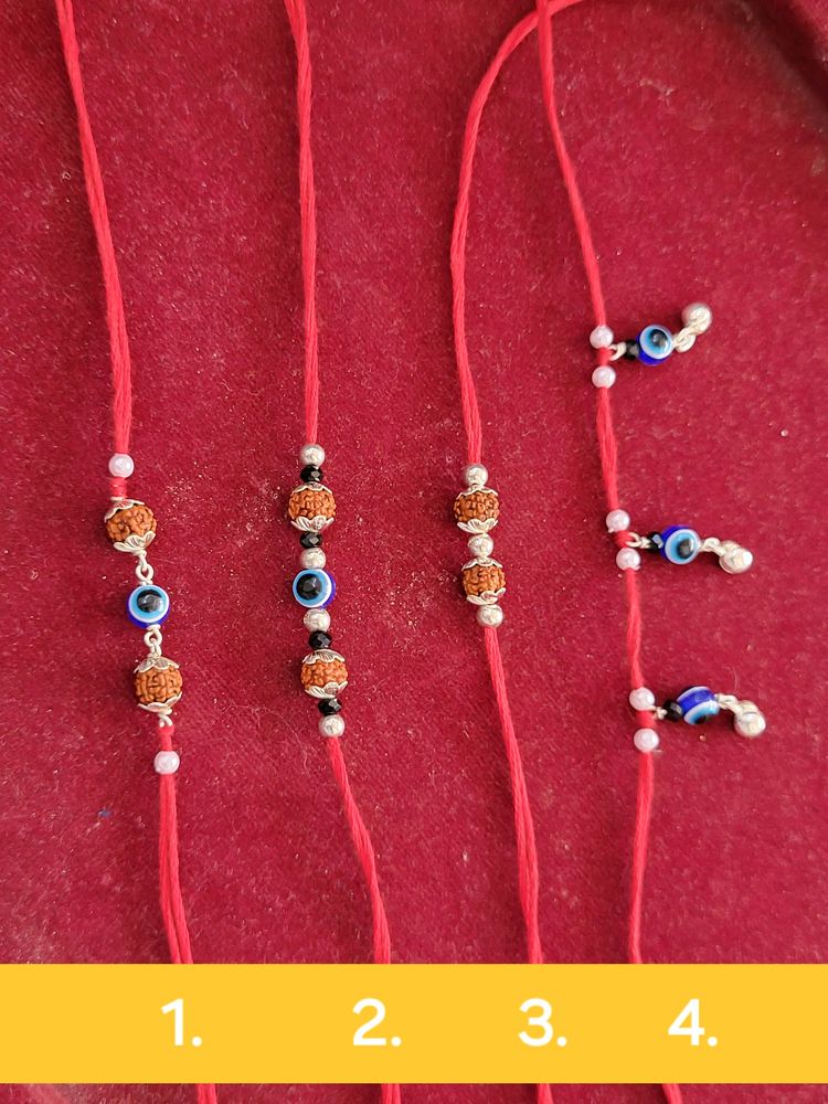 Pure Silver Rakhi Each Pcs Price 160/-