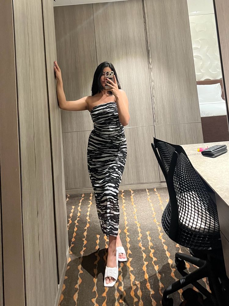 Zebra Print dress