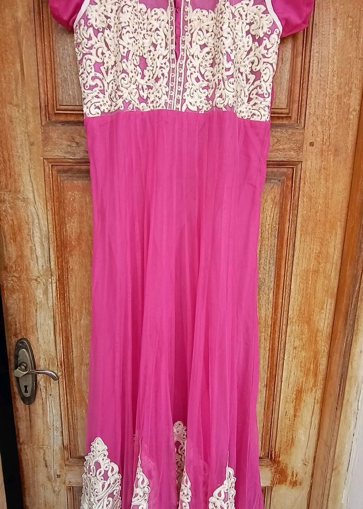 Long Festive Gown For Ladies With Inner