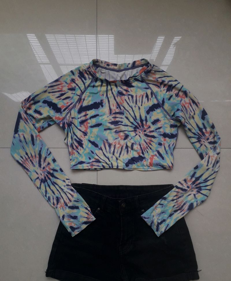 Tiedie Crop Top