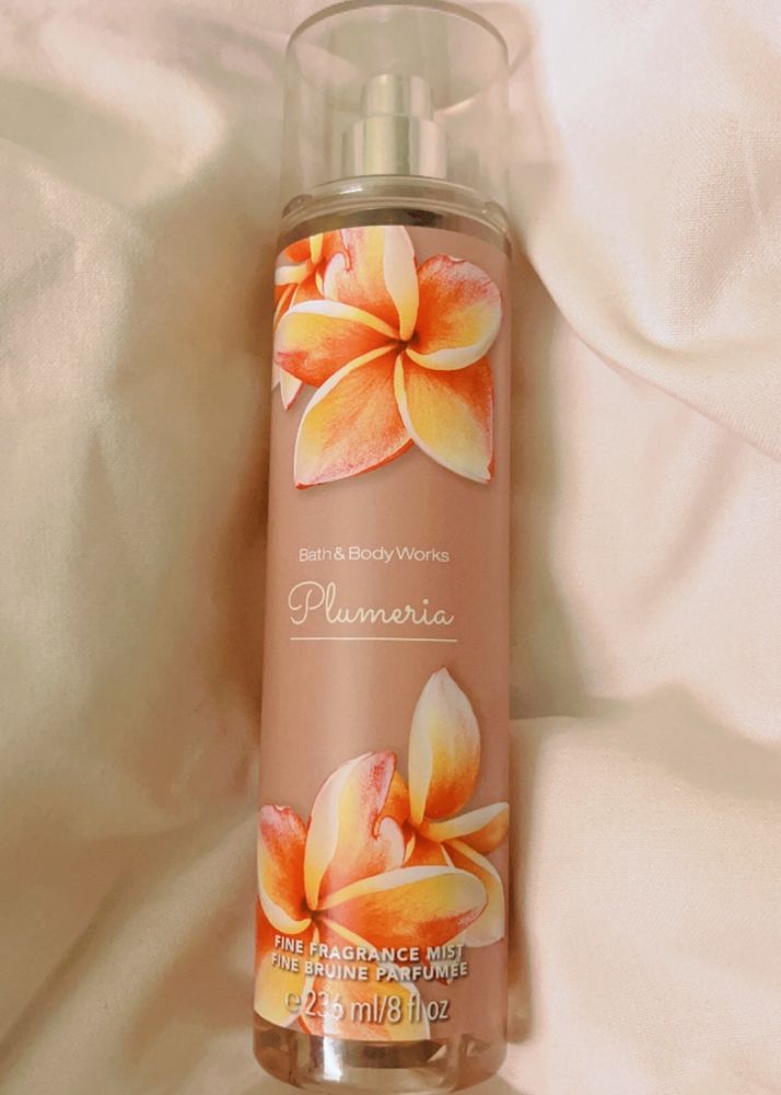 Women Bath And Body Plumeria Perfume