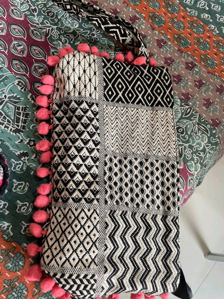 Handmade Boho Spacious Clutch