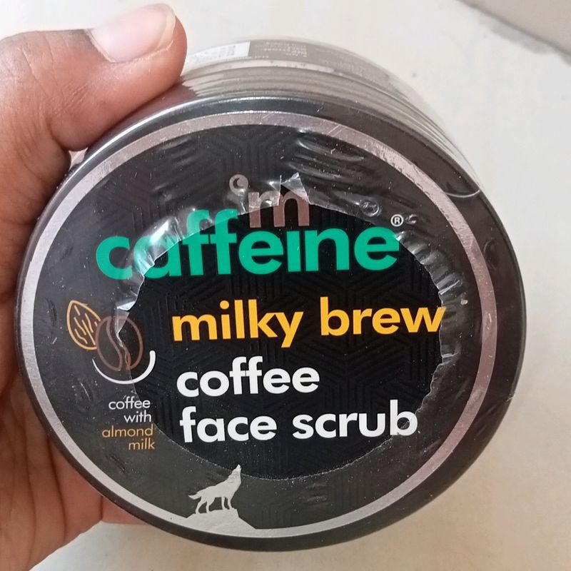 MCAFFEINE MILKY BREW COFFEE FACE SCRUB