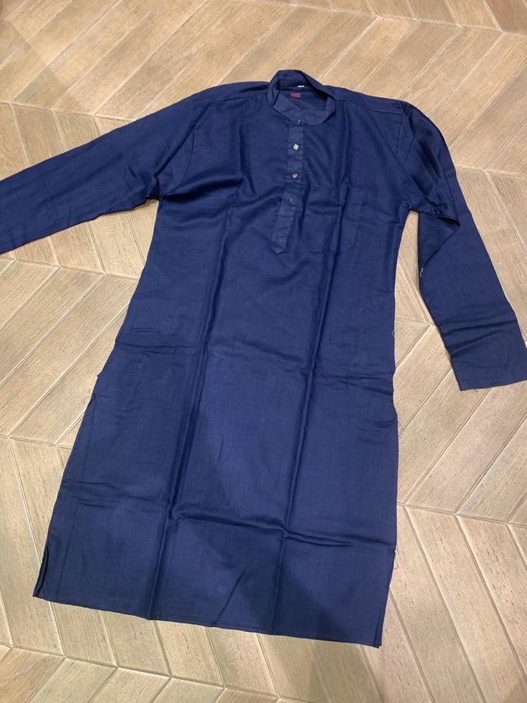 Brand New Men’s navy Blue Kurta