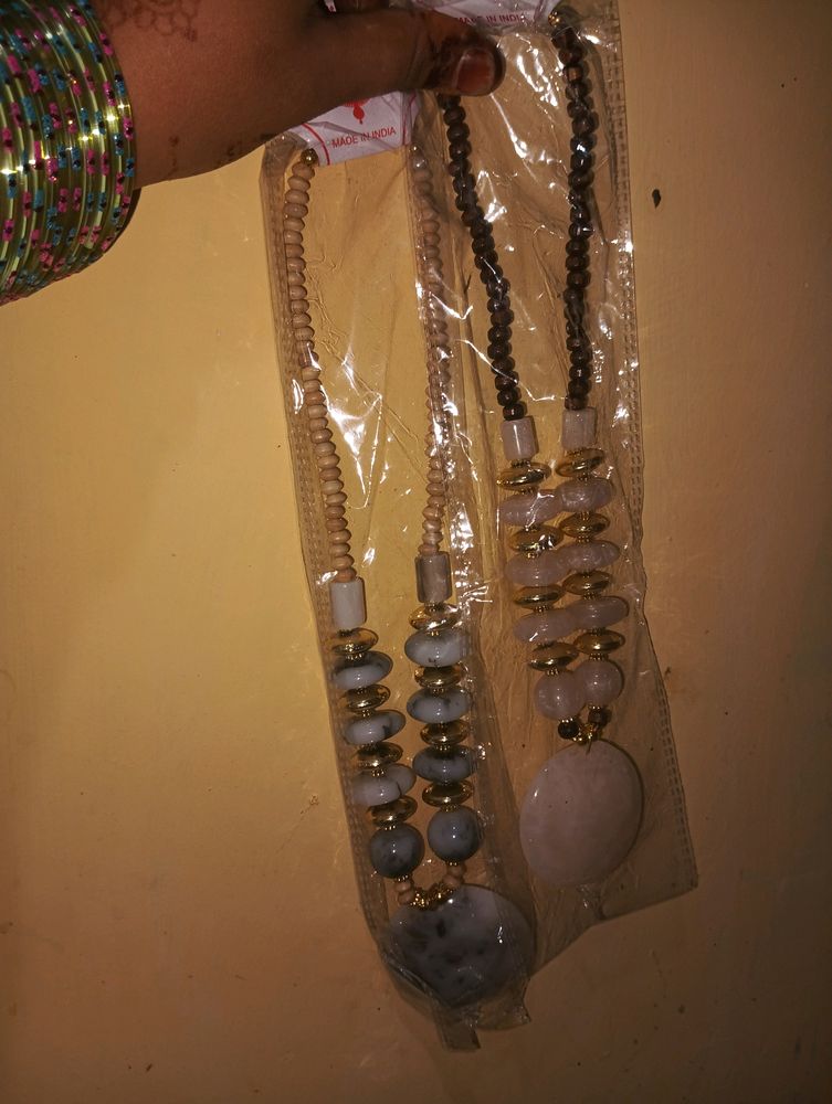 Marbel Necklaces