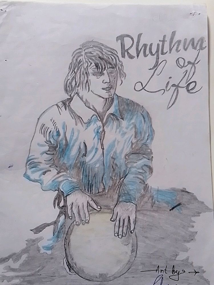 HB Pencil Artwork- Rhythm Of Life