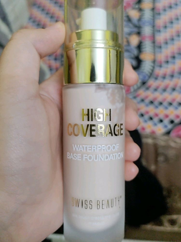 Swiss Beauty High Coverage Waterproof Foundation