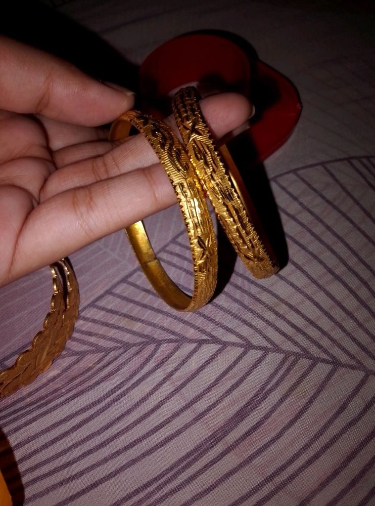 Gold Bangle.