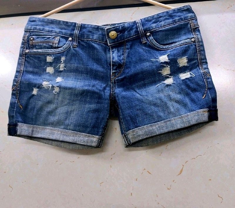 Denim Blue Shorts