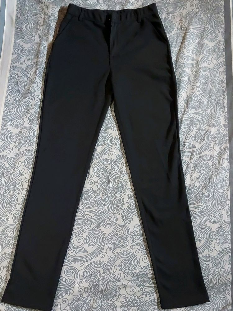 🥳Trendy Black Formal Pant For Girls And Women ✅