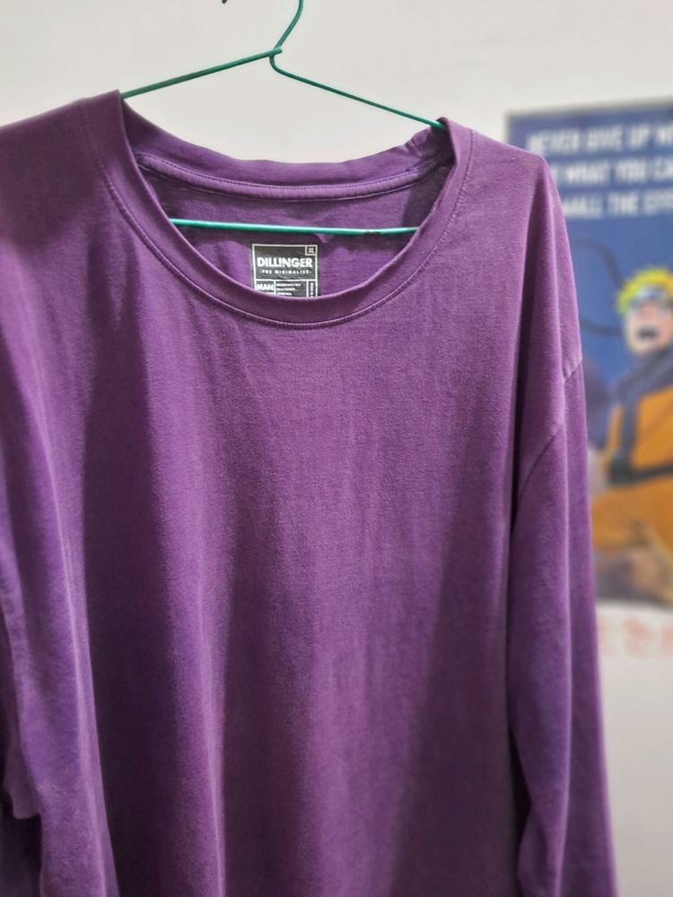 Purple Oversized [XL] DILLINGER T-shirt