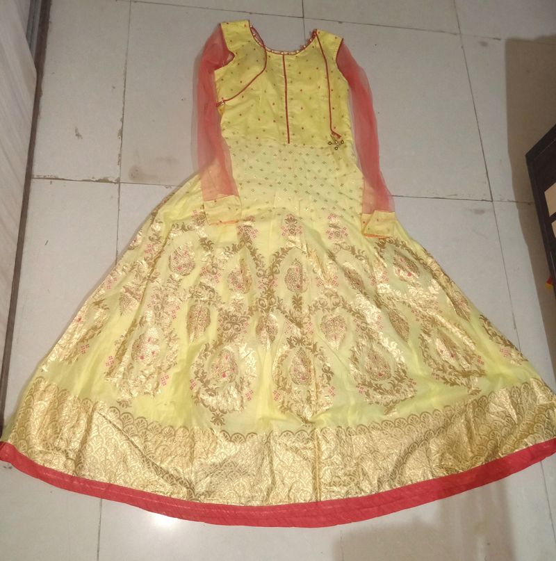 Women Yellow Gown