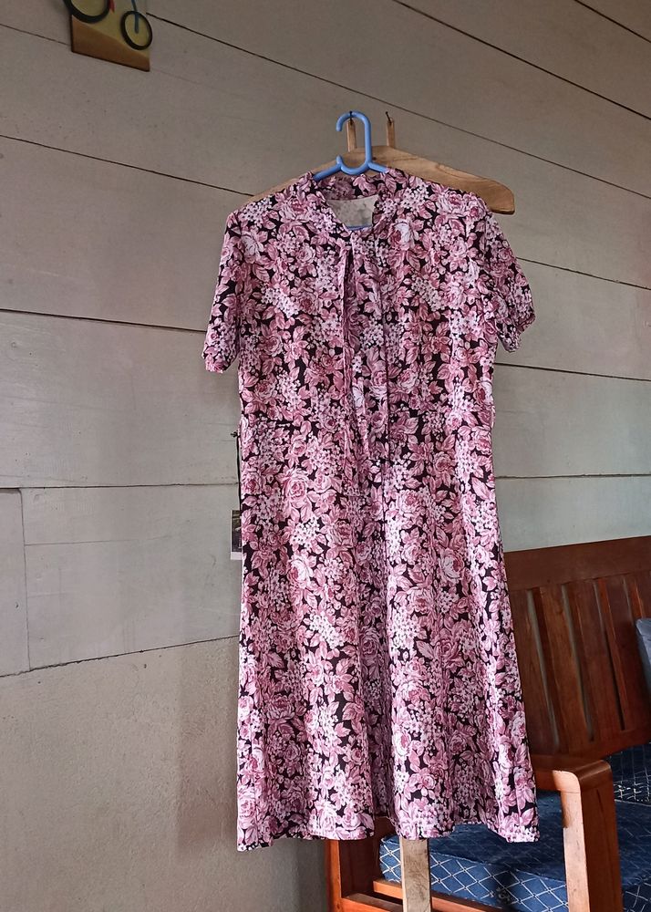 Cotton Floral Dress