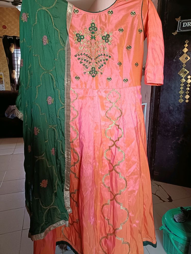 Fanta Colour Party Gown