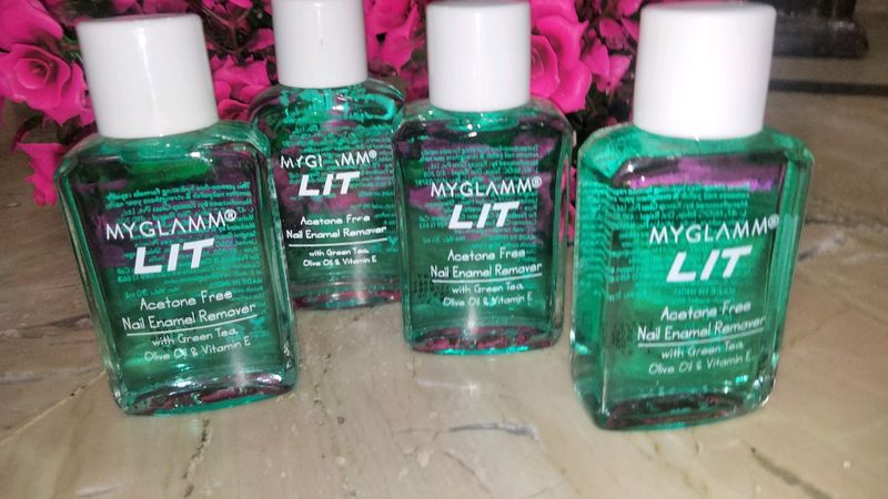 Myglamm Lit Nail Paint Remover Each  Price