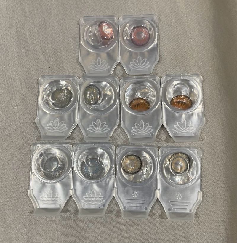 Pack Of 5- Colored Lenses