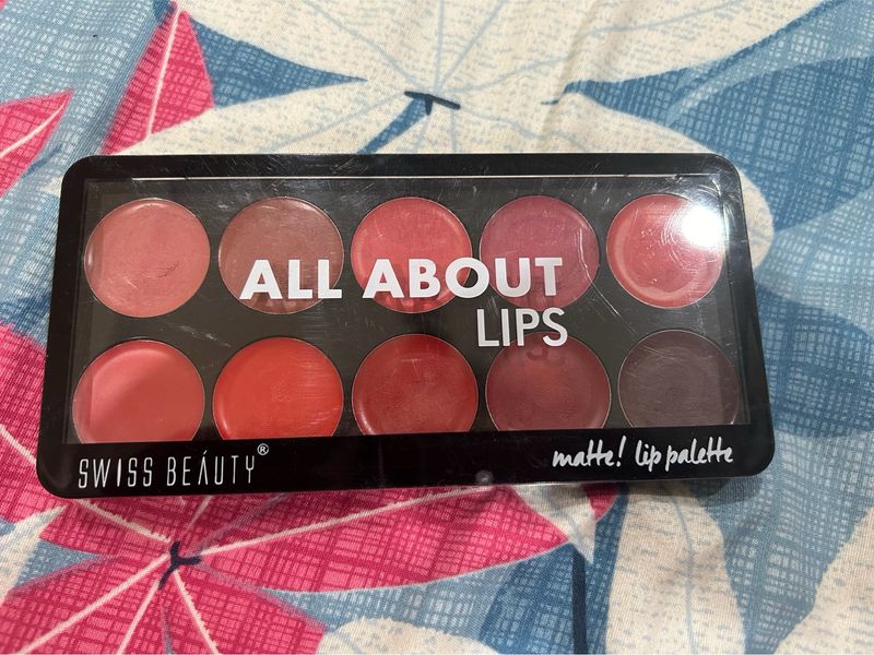 Swiss Beauty Lip Palette