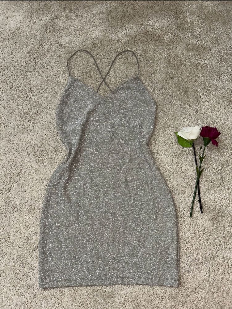 Beautiful Shimmer H&M Body Con Dress