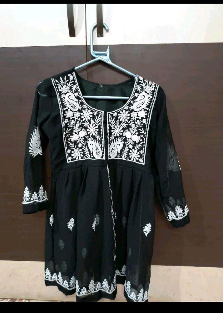 Black Short Kurti