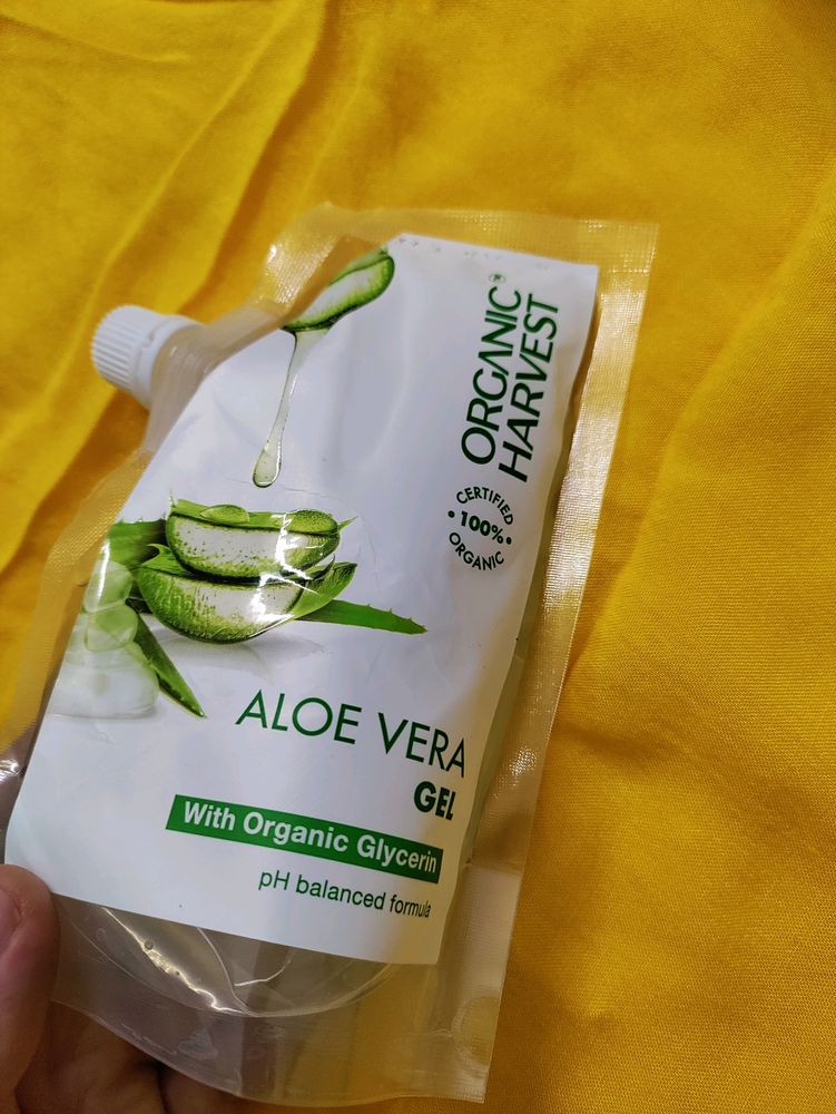 100% Organic Aloe Vera Gel