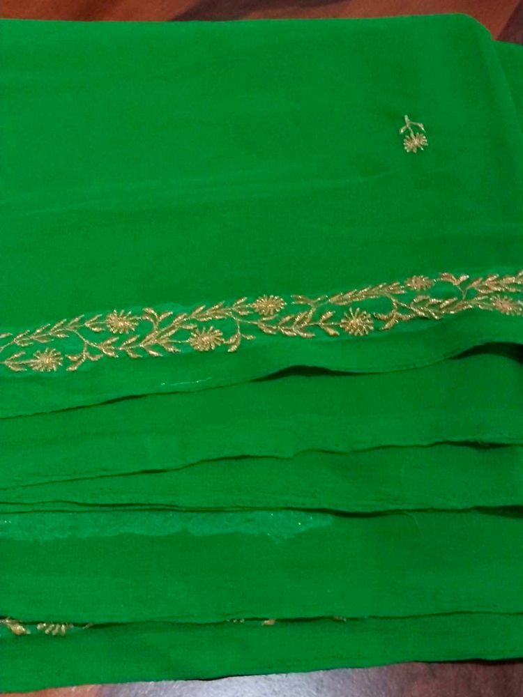 Georgettee Saree For Diwali